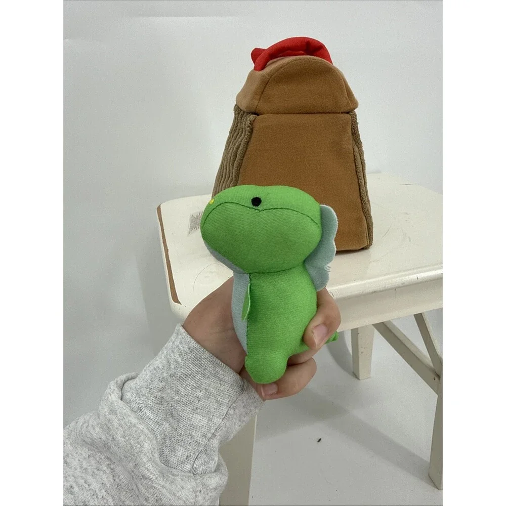 Carters Baby Volcano Plush Play Set With Small Plush Dinosaurs Pretend Preschool